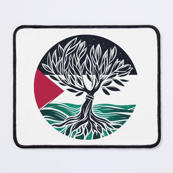 Item preview, Free Palestine, Flag & Olive tree designed and sold by samer11.