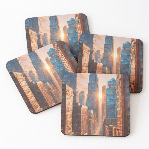 Item preview, Golden Hour Metropolis: HDR Photography Delight designed and sold by Lily Summers.