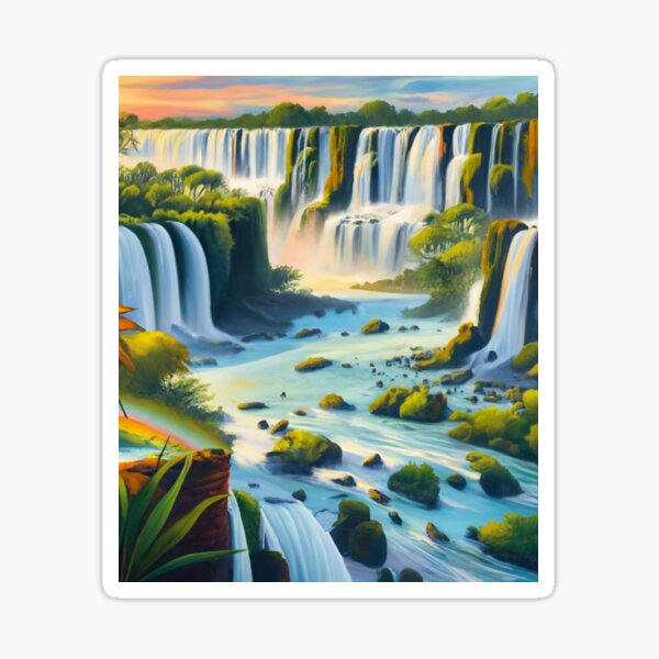 Item preview, Iguazu Falls designed and sold by ArtsDestination.