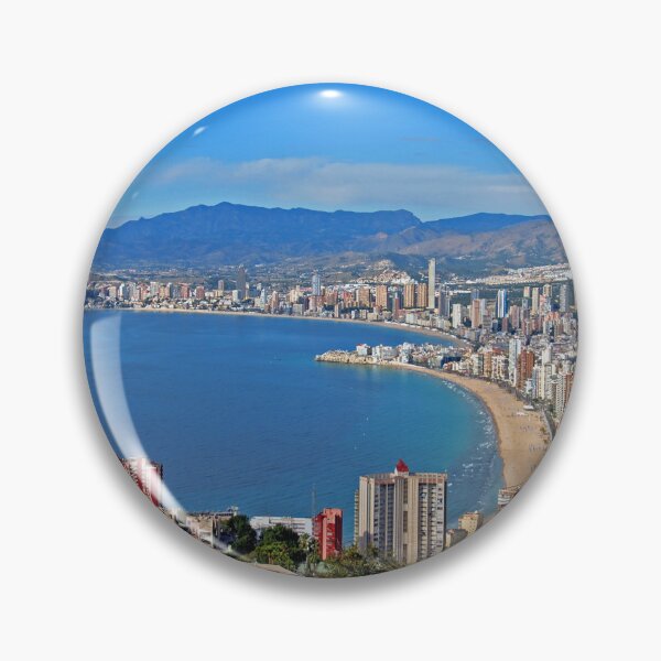 Item preview, Benidorm Skyline Cityscape Costa Blanca Spain designed and sold by AndyEvansPhotos.