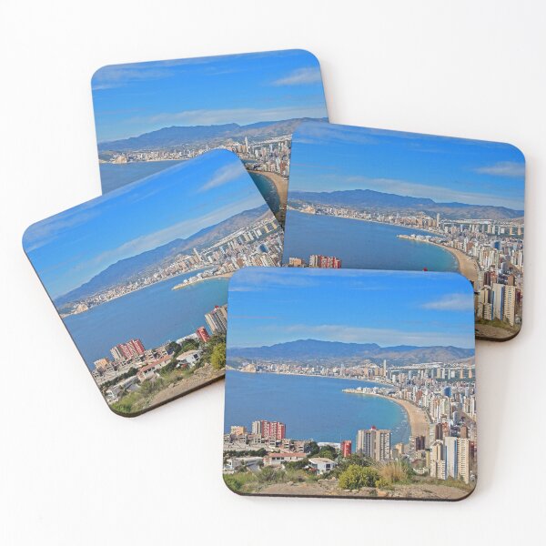 Item preview, Benidorm Skyline Cityscape Costa Blanca Spain designed and sold by AndyEvansPhotos.