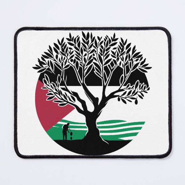 Item preview, Free Palestine, Flag & Olive tree designed and sold by samer11.