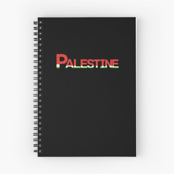 Item preview, Palestine Letters in Watermelon Pattern فلسطين designed and sold by ArabicMerch.