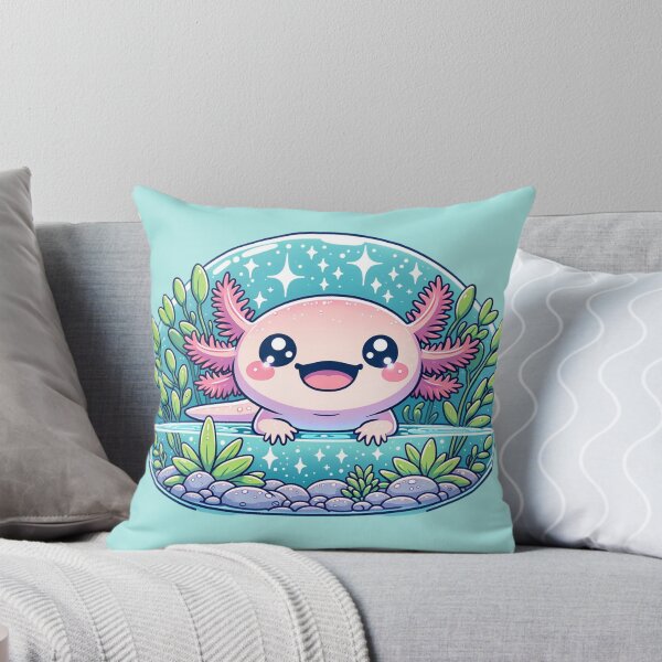 Item preview, Kawaii Axolotl Bliss: Dive into Cuteness! designed and sold by pixlexi.