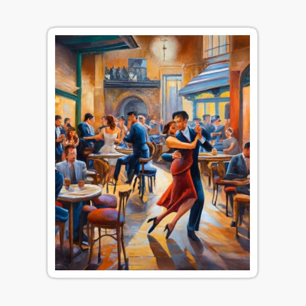Item preview, Tango in Buenos Aires designed and sold by ArtsDestination.