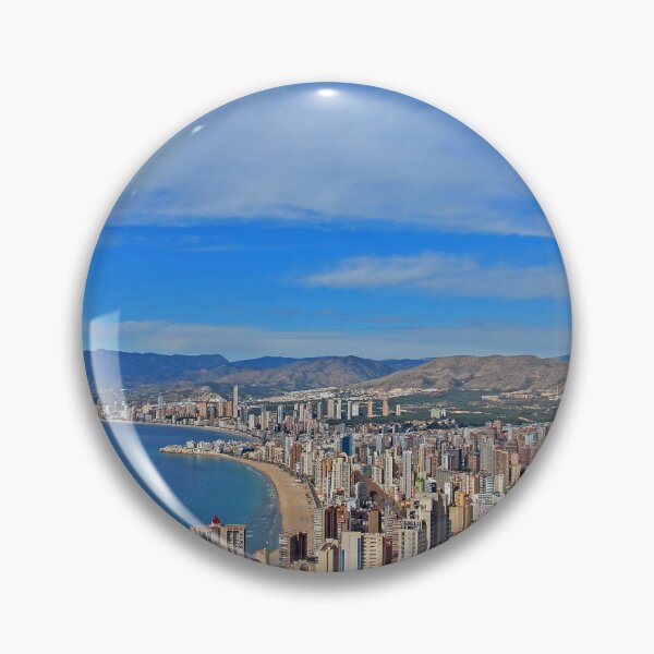 Item preview, Benidorm Skyline Cityscape Costa Blanca Spain designed and sold by AndyEvansPhotos.
