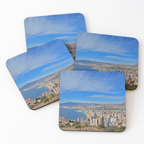 Item preview, Benidorm Skyline Cityscape Costa Blanca Spain designed and sold by AndyEvansPhotos.