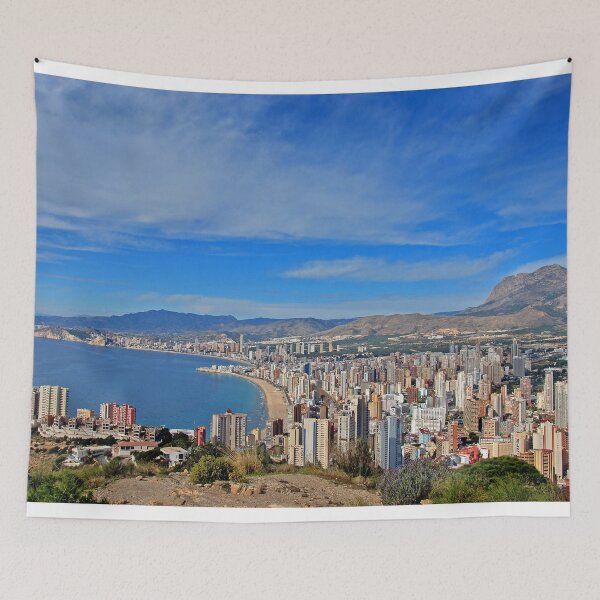 Item preview, Benidorm Skyline Cityscape Costa Blanca Spain designed and sold by AndyEvansPhotos.
