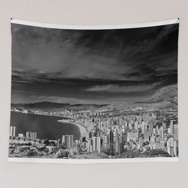 Item preview, Benidorm Skyline Cityscape Costa Blanca Spain designed and sold by AndyEvansPhotos.