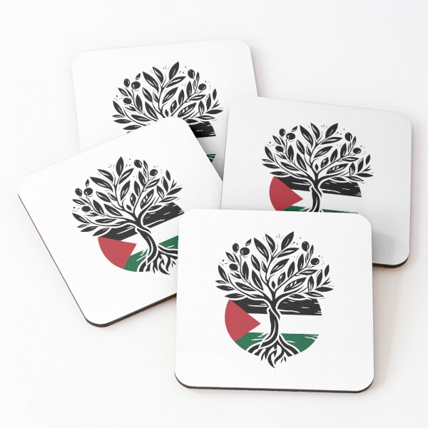 Item preview, Free Palestine, Flag & Olive tree designed and sold by samer11.