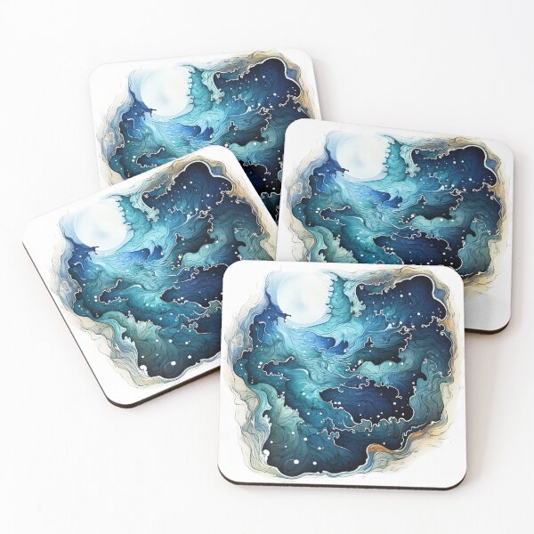 Item preview, Apria's Celestial Watercolor: Lucia Nova Landscapes designed and sold by YYWDesigns.