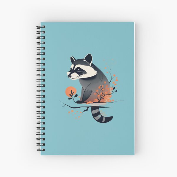 Item preview, Relaxed racoon designed and sold by GettyFromBetty.