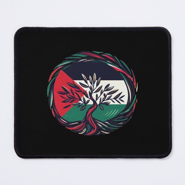 Item preview, Free Palestine, Flag & Olive tree designed and sold by samer11.