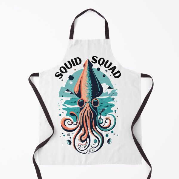 Aperçu de l'œuvre Squid Squad Maîtres des profondeurs créée et vendue par Pennapadigi.