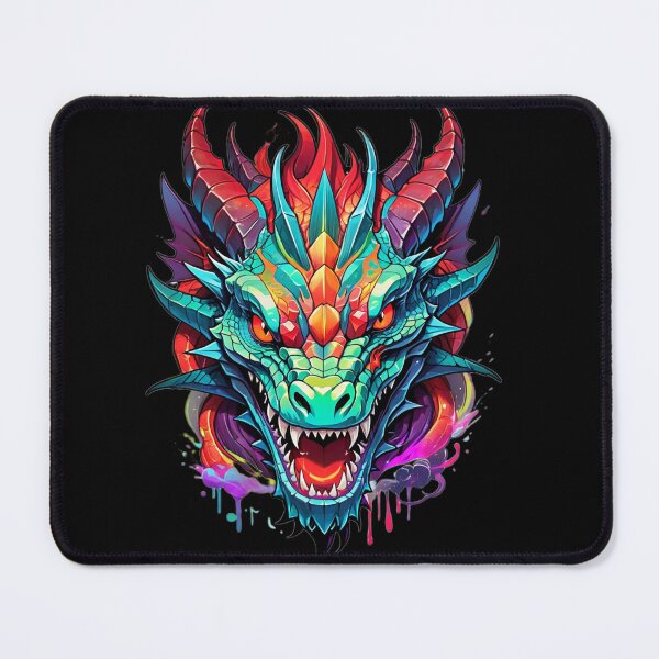 Item preview, Dragon Head Vector Illustration. designed and sold by PopProArt.