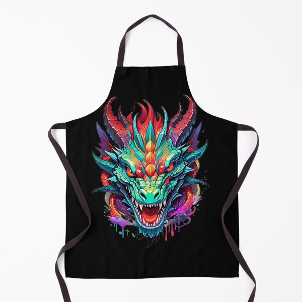 Item preview, Dragon Head Vector Illustration. designed and sold by PopProArt.