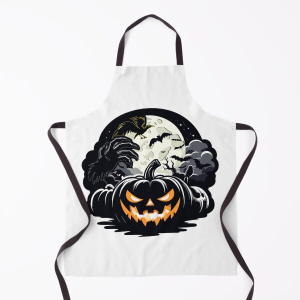 Item preview, Halloween night with bats, pumpkins and spooks designed and sold by AlejaJorgeShop.
