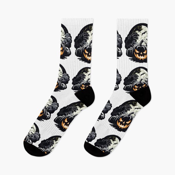 Item preview, Halloween night with bats, pumpkins and spooks designed and sold by AlejaJorgeShop.