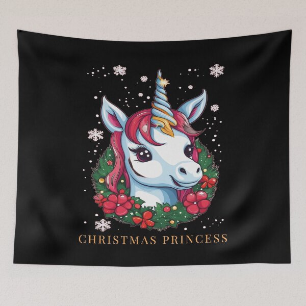 Item preview, Unicorn Christmas Princess  designed and sold by al21ex.