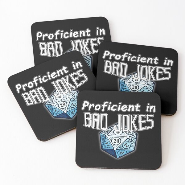Item preview, Proficient in Bad Jokes designed and sold by GammarayPrints.