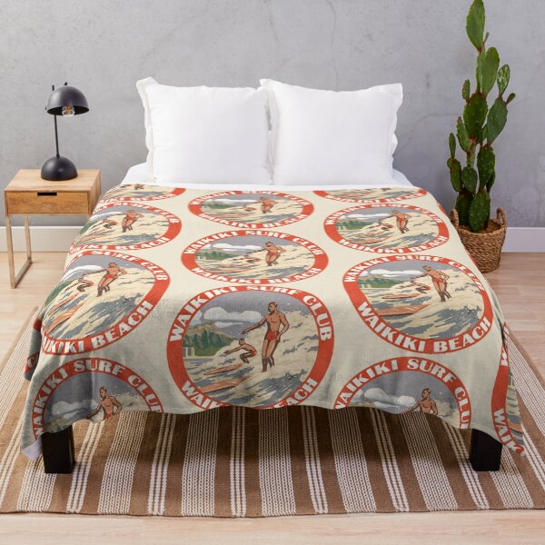 Item preview, Waikiki Surf Club Vintage Travel Style Souvenir designed and sold by acquiesce13.