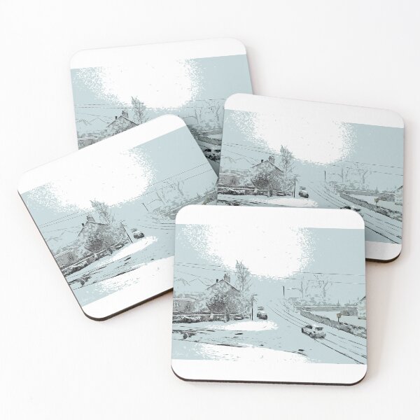Item preview, Winney Hill, Harthill in the snow. designed and sold by Paul Rowland.