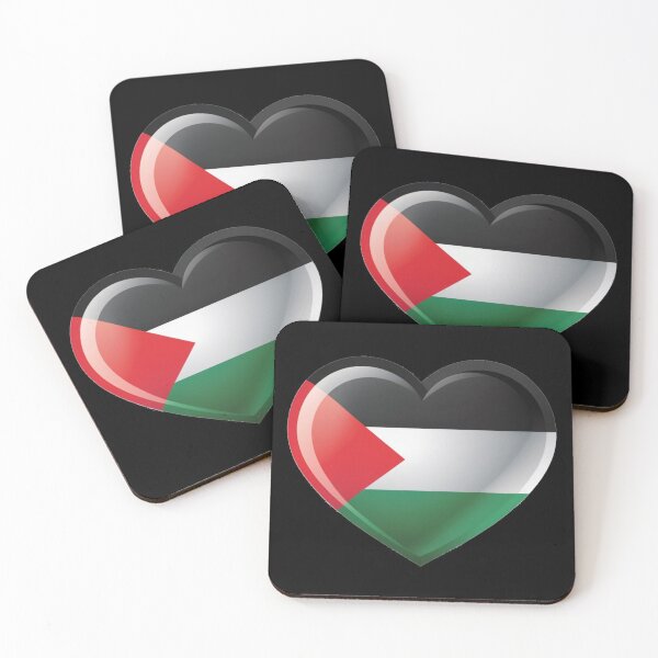 Item preview, Palestine Flag Love version 2 designed and sold by NormadWorld.