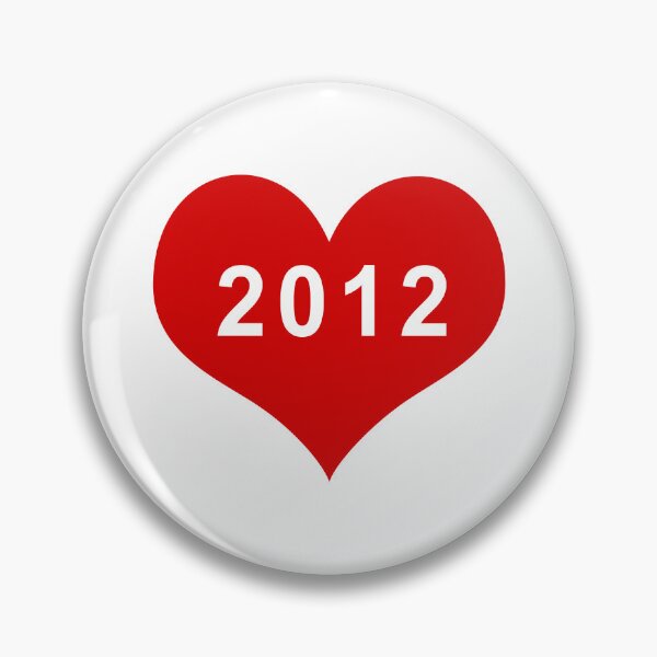 Item preview, 2012 Red Love Heart designed and sold by usernamenaijan.