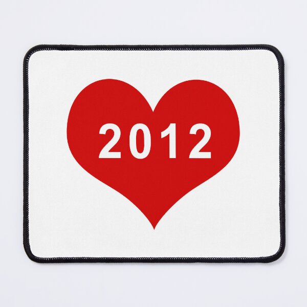 Item preview, 2012 Red Love Heart designed and sold by usernamenaijan.