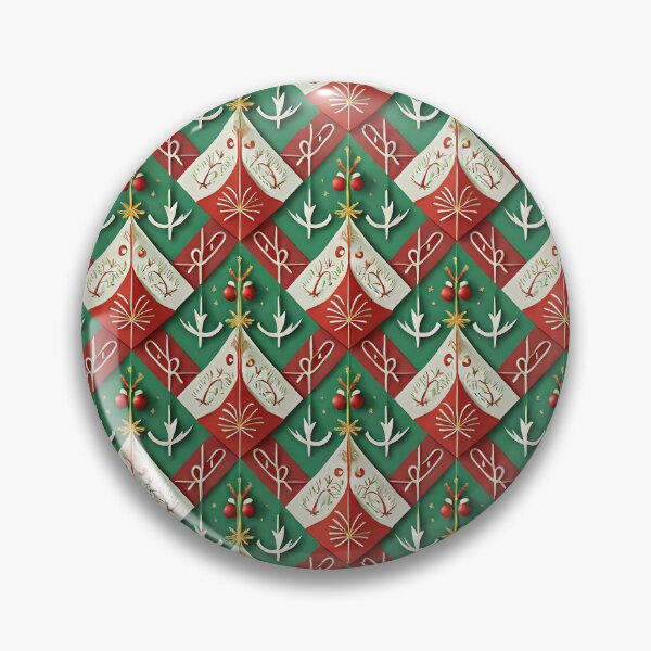 Aperçu de l'œuvre Christmas Geometric pattern créée et vendue par Bratak.