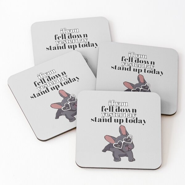 Item preview, Stand Up Today Black and White Typography designed and sold by Quote Gallery.