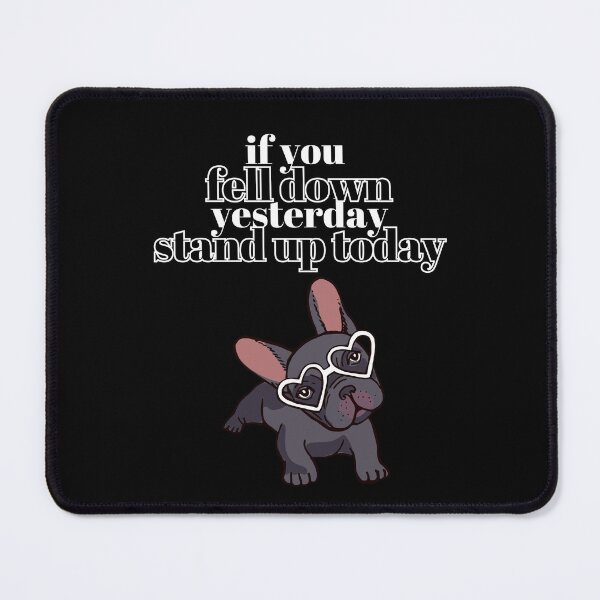 Item preview, Stand Up Today Black and White Typography designed and sold by Quote Gallery.