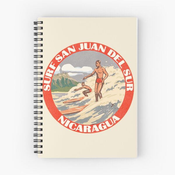 Item preview, San Juan Del Sur Surf Club Vintage Travel Style Souvenir designed and sold by acquiesce13.