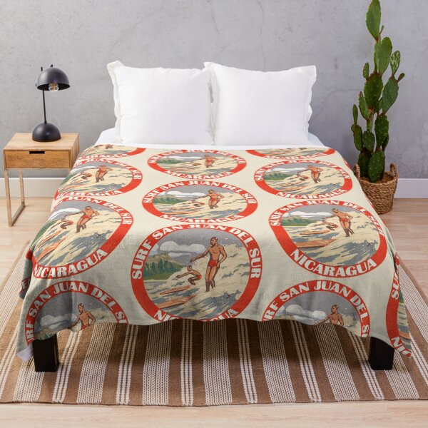 Artikelvorschau, San Juan Del Sur Surf Club Vintage-Souvenir im Reisestil entworfen und verkauft von acquiesce13.