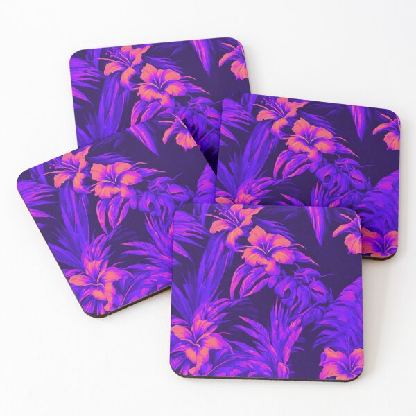 Item preview, Blue and red dark tropical  designed and sold by MacLis.