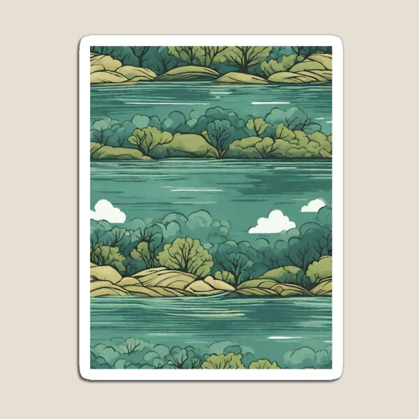 Item preview, River Pattern designed and sold by 2R2iShop.