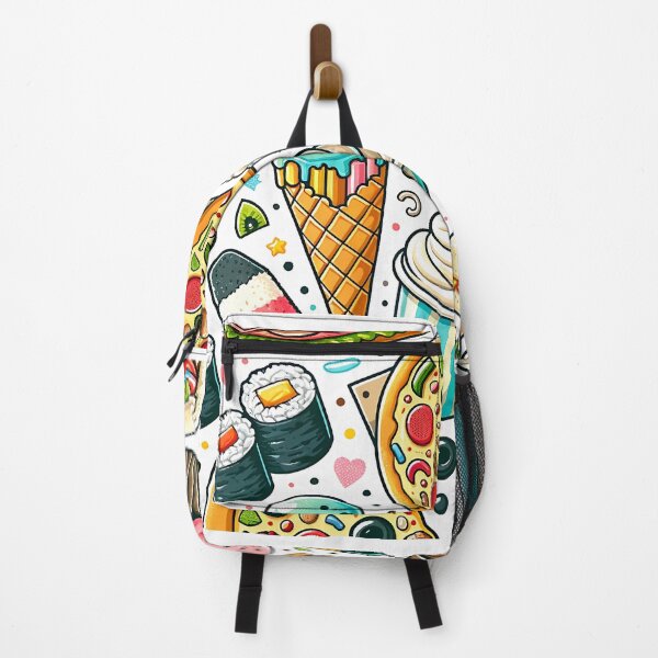 Item preview, Playful Assorted Food Pattern designed and sold by Spiritful-Bliss.