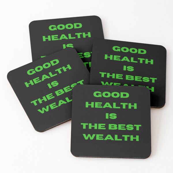 Item preview, Good Health is the Best Wealth designed and sold by RogerWBDesigns.