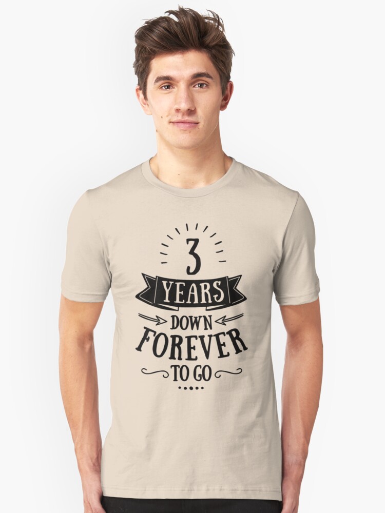 T Shirt 3 Ans En Bas Pour Toujours 3emes T Shirts D