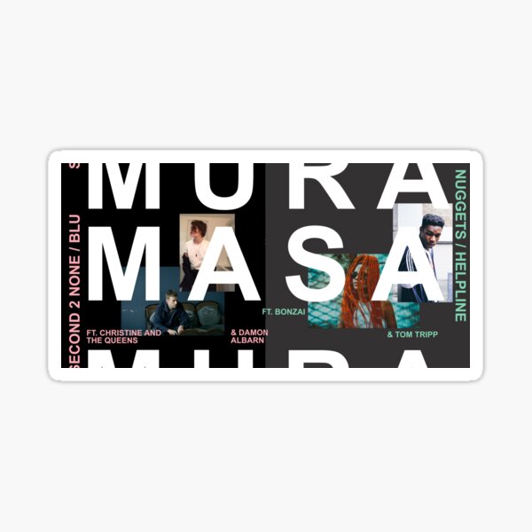 Mura Masa Stickers Redbubble