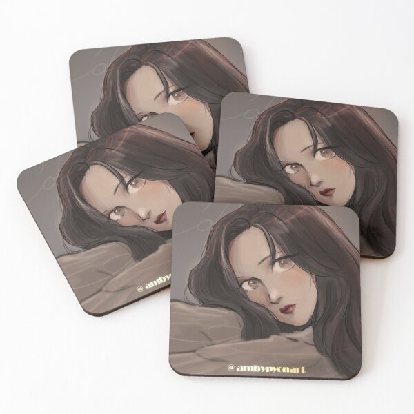 Item preview, Coffee Girl designed and sold by TwinBlossomsArt.