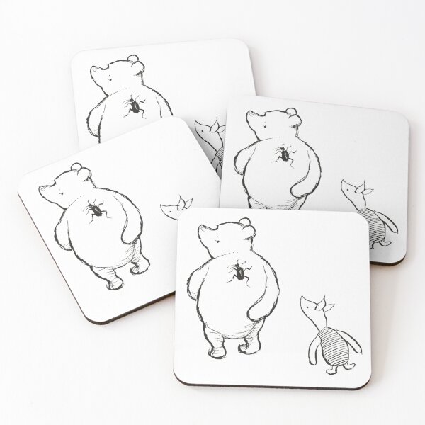 Item preview, Winnie the Pooh and Piglet designed and sold by CringyLunberg.