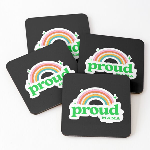 Item preview, Proud Mama-Rainbow-Proud Mommy-Funny designed and sold by AnitaCreations.