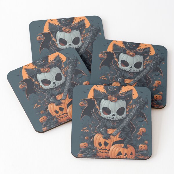 Item preview, A ghost playing guitar - Halloween theme designed and sold by WindyPixel.