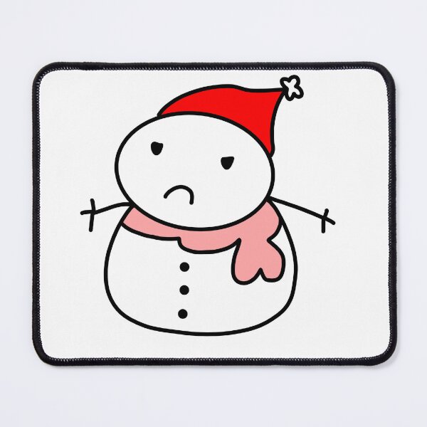 Item preview, Upset snowman designed and sold by lukked.