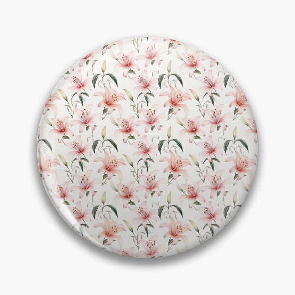 Artikelvorschau, Blossoming Delights: A Whimsical Celebration of Cute Lily Flowers entworfen und verkauft von qoodesignstudio.