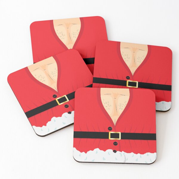 Item preview, Funny Santa With Hairy Chest designed and sold by CreativeBridge.