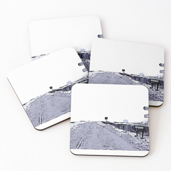 Item preview, Snowy roads, Harthill in the snow. designed and sold by Paul Rowland.
