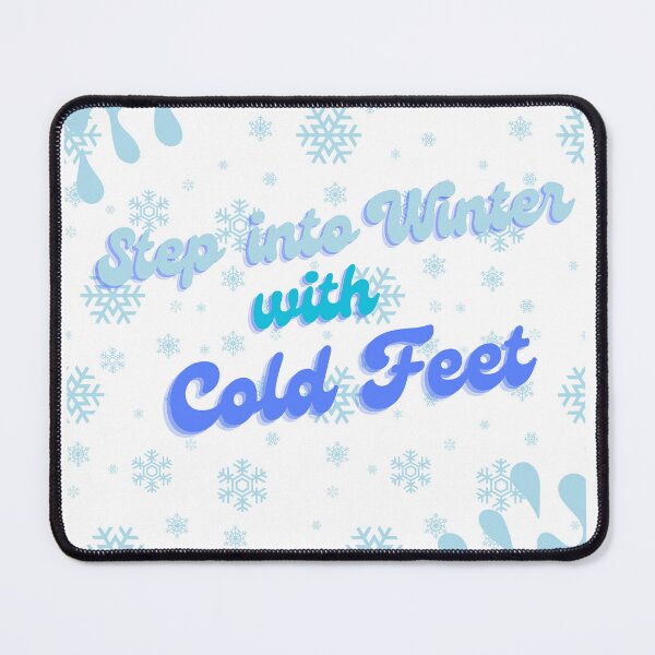 Item preview, Step Into Winter With Cold Feet designed and sold by ArtiJet.