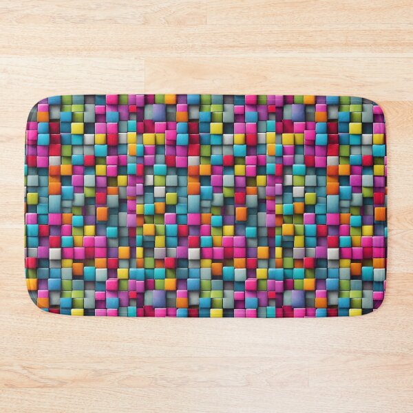 Item preview, Colorful Cube Wall designed and sold by 2R2iShop.